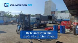Dịch vụ chuyển nhà từ Sài Gòn đi Ninh Thuận