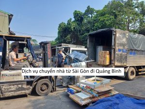 Dịch vụ chuyển nhà từ Sài Gòn đi Quảng Bình
