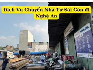 Dịch vụ chuyển nhà từ sài gòn đi nghệ an