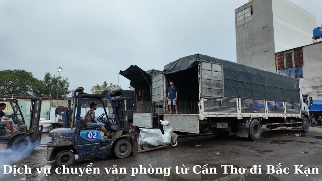 Dịch vụ chuyển văn phòng từ Cần Thơ đi Bắc Kạn