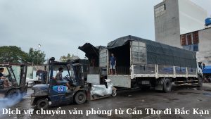 Dịch vụ chuyển văn phòng từ Cần Thơ đi Bắc Kạn