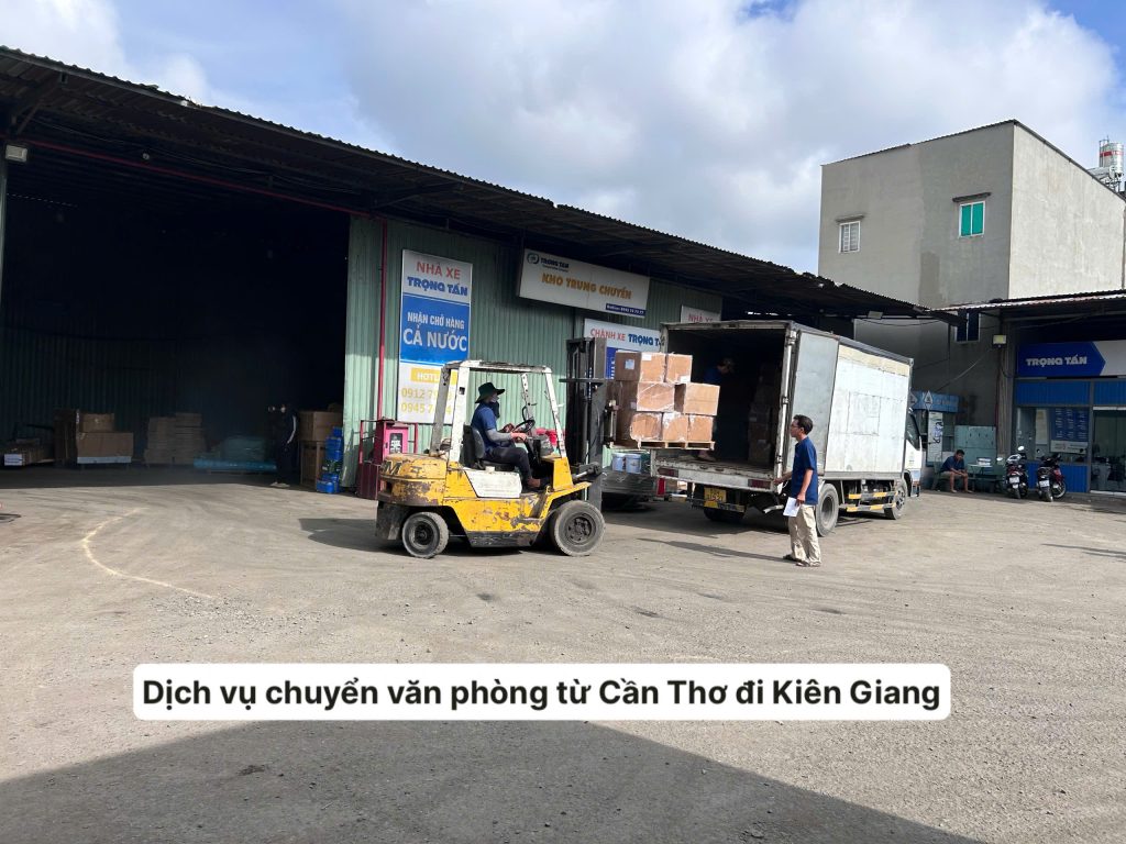 Dịch vụ chuyển văn phòng từ Cần Thơ đi Kiên Giang