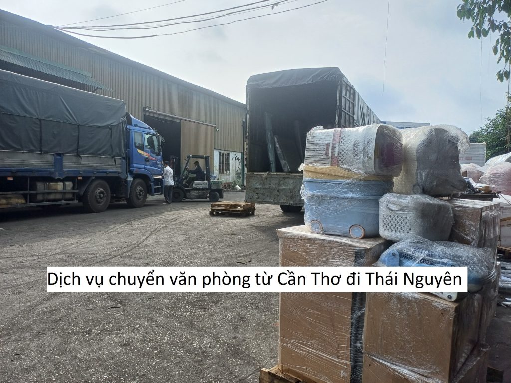 Dịch vụ chuyển văn phòng từ Cần Thơ đi Thái Nguyên