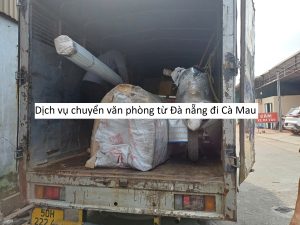 Dịch vụ chuyển văn phòng từ Đà nẵng đi Cà Mau