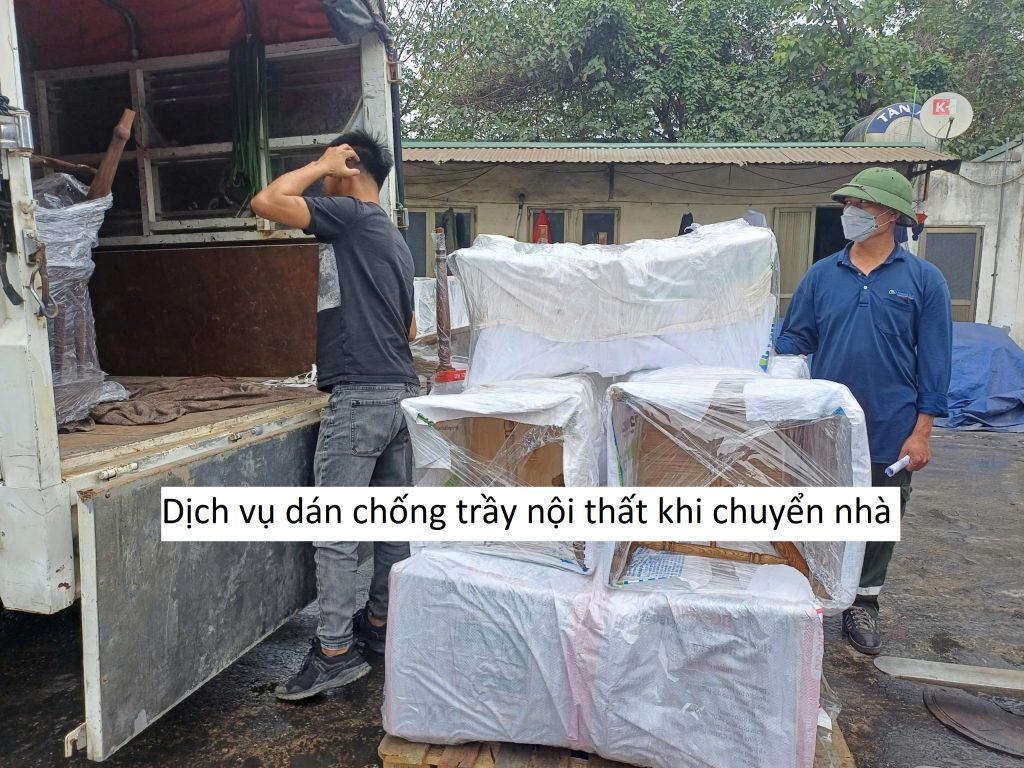 Dịch vụ dán chống trầy nội thất khi chuyển nhà