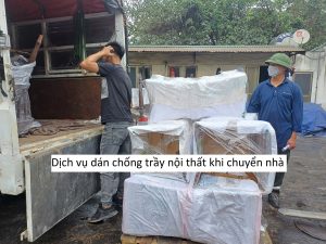 Dịch vụ dán chống trầy nội thất khi chuyển nhà