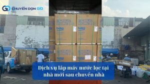 Dịch vụ lắp máy nước lọc tại nhà mới sau chuyển nhà