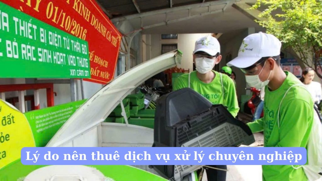 Lý do nên thuê dịch vụ xử lý chuyên nghiệp