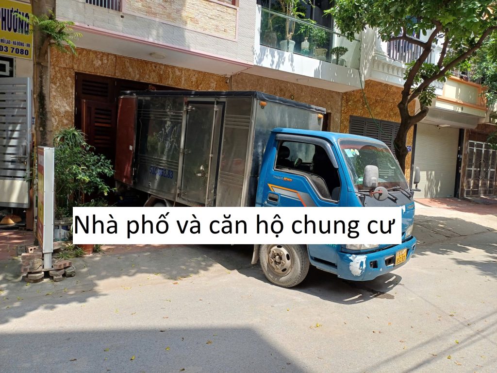 Nhà phố và căn hộ chung cư