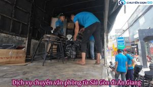 Dịch vụ chuyển văn phòng từ Sài Gòn đi An Giang