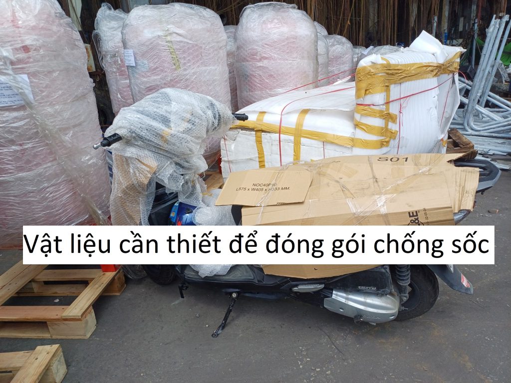 Vật liệu cần thiết để đóng gói chống sốc