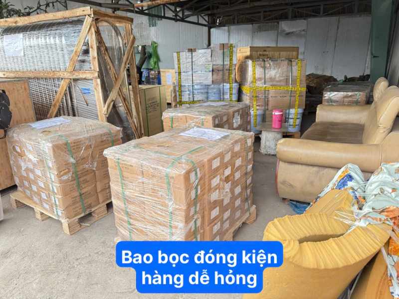Bao bọc đóng kiện hàng dễ hỏng