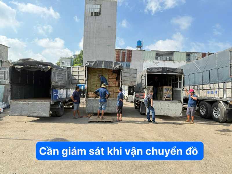 Cần Giám sát khi vận chuyển đồ