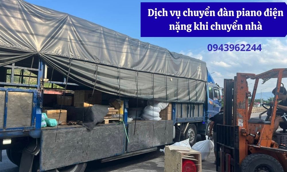 Dịch vụ chuyển đàn piano điện nặng khi chuyển nhà