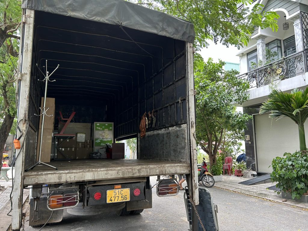 Dịch vụ chuyển nhà từ Sài Gòn đi Quảng Ngãi