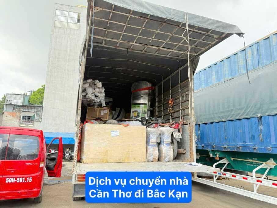 Dịch vụ chuyển nhà Cần Thơ đi Bắc Kạn