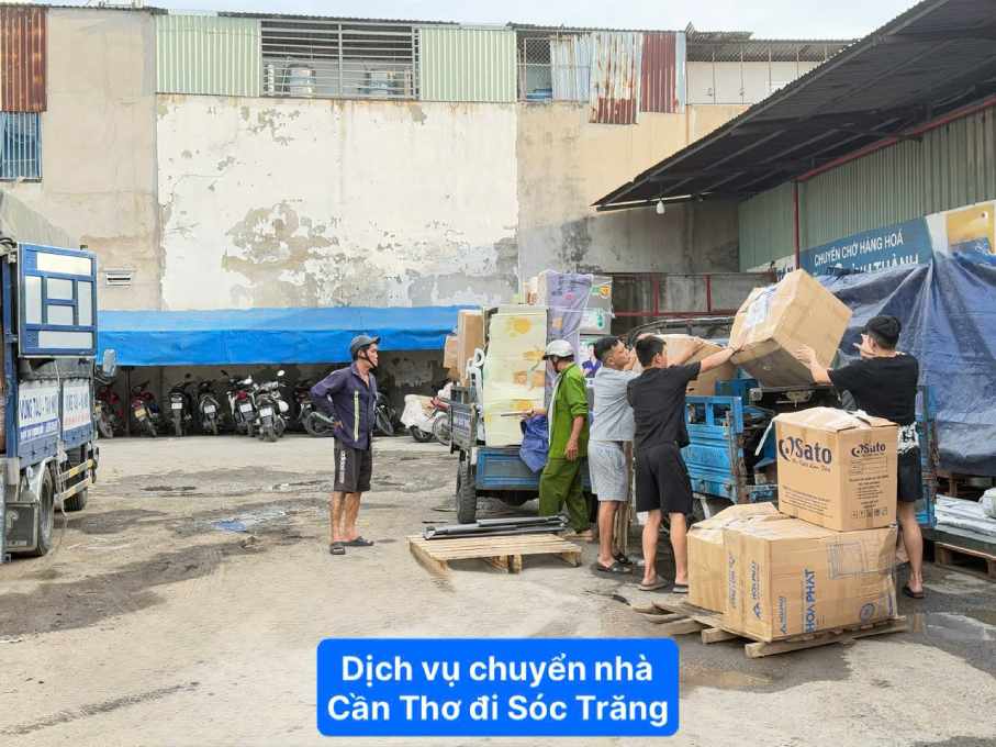 Dịch vụ chuyển nhà Cần Thơ đi Sóc Trăng