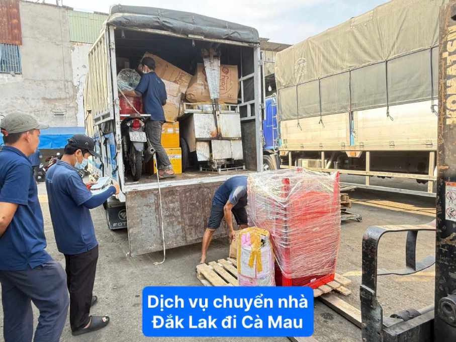 Dịch vụ chuyền nhà Đăk lăk đi Cà Mau