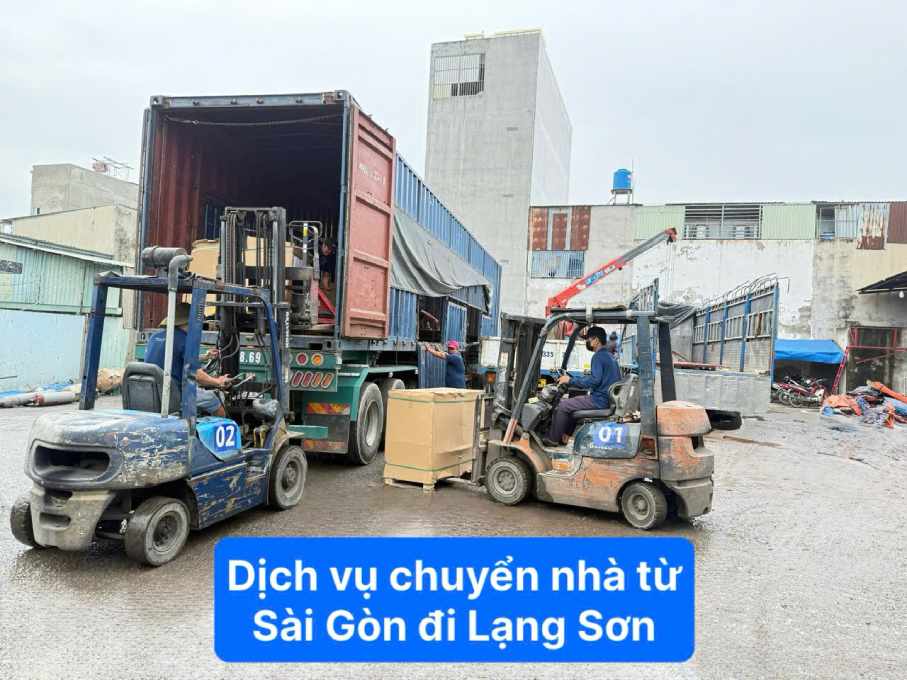 Dịch vụ chuyển nhà Sài Gòn đi Lạng Sơn 