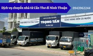 Dịch vụ chuyển nhà từ Cần Thơ đi Ninh Thuận