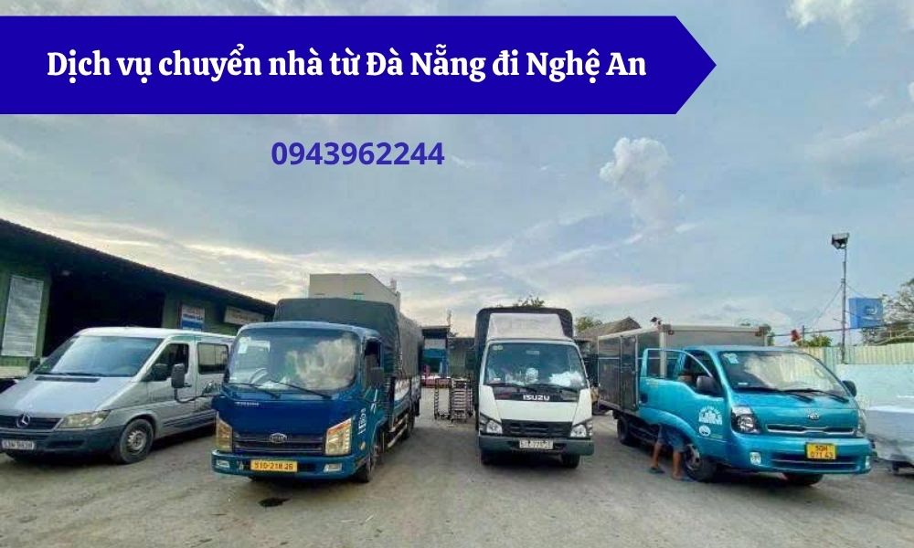 Dịch vụ chuyển nhà từ Đà Nẵng đi Nghệ An
