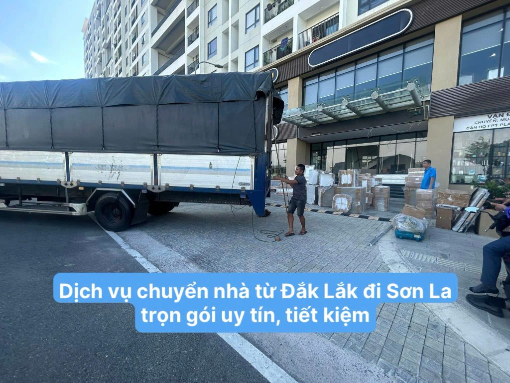 Dịch vụ chuyển nhà từ Đắk Lắk đi Sơn La
