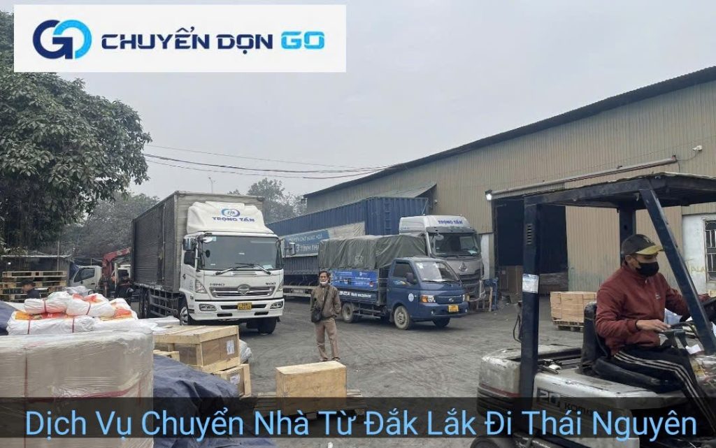 Dịch vụ chuyển nhà từ Đắk Lắk đi Thái Nguyên