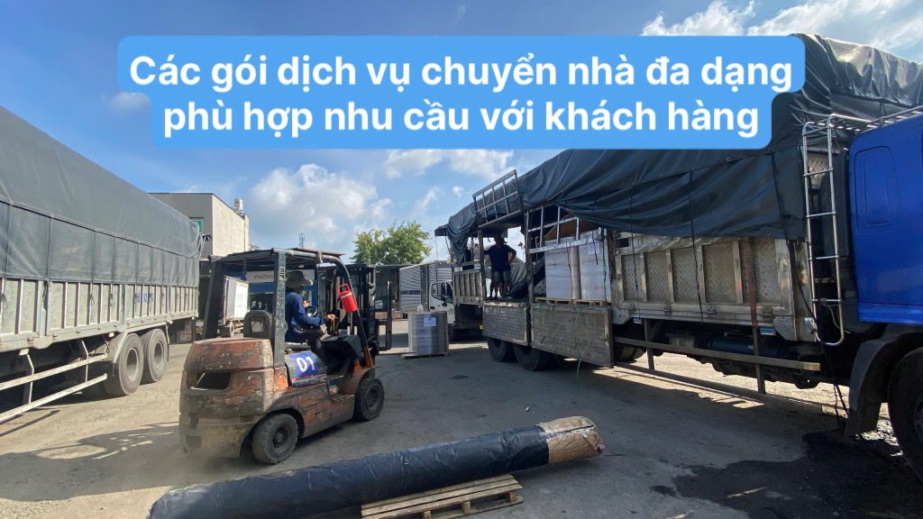 Dịch vụ chuyển nhà từ Đắk Lắk đi Vĩnh Phúc