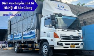 Dịch vụ chuyển nhà từ Hà Nội đi Bắc Giang