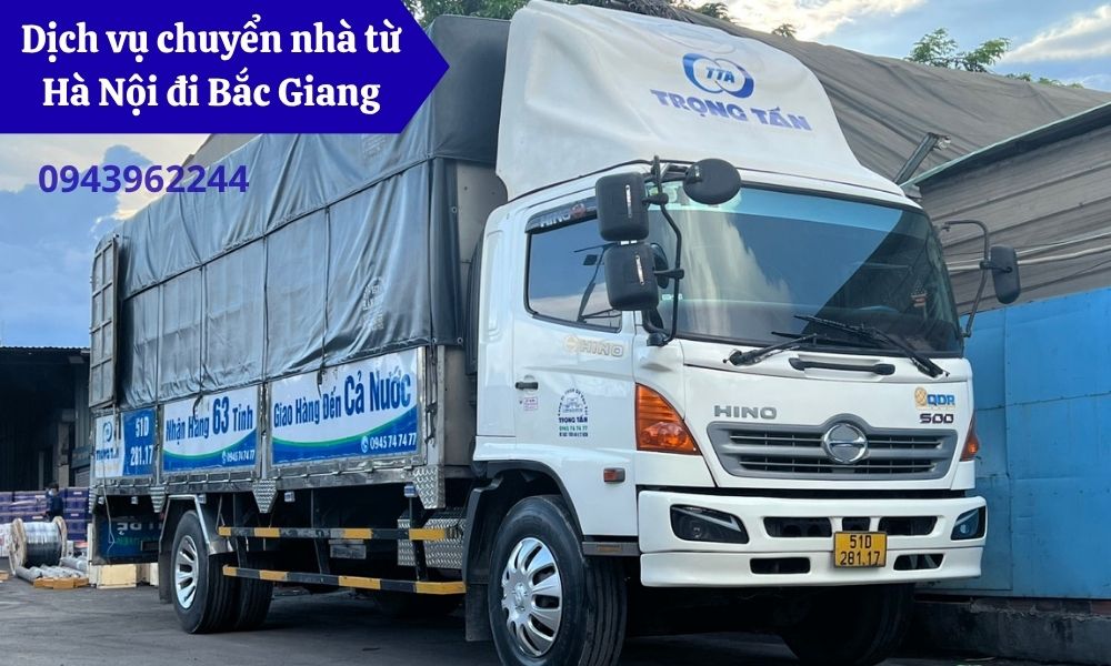 Dịch vụ chuyển nhà từ Hà Nội đi Bắc Giang