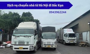 Dịch vụ chuyển nhà từ Hà Nội đi Bắc Kạn