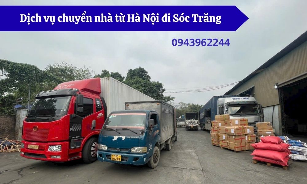 Dịch vụ chuyển nhà từ Hà Nội đi Sóc Trăng