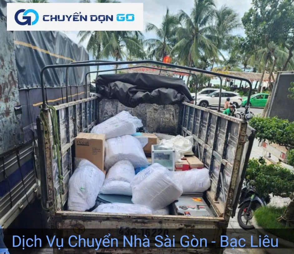 Dịch vụ chuyển nhà từ Sài Gòn đi Bạc Liêu