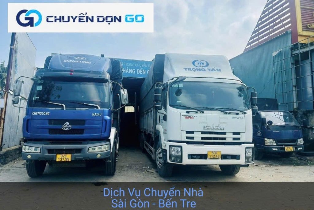 Dịch vụ chuyển nhà từ Sài Gòn đi Bến Tre