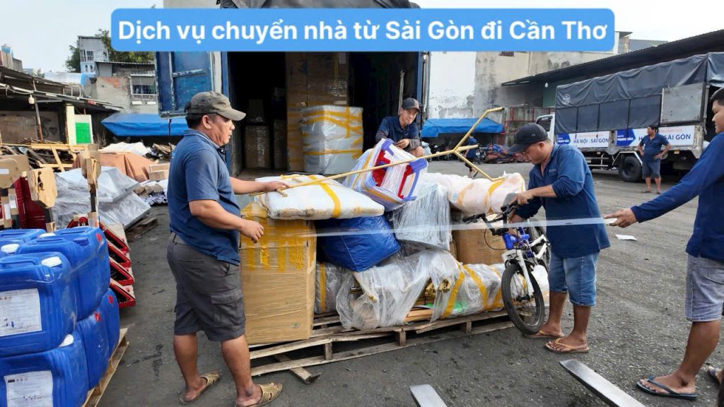 Dịch vụ chuyển nhà từ Sài Gòn đi Cần Thơ