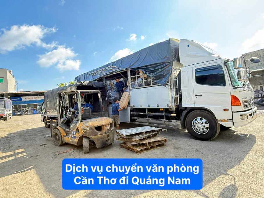 Dịch vụ chuyển văn phòng Cần Thơ đi Quảng Nam 