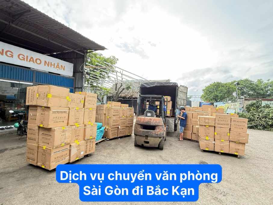 Dịch vụ chuyển văn phòng Sài Gòn đi Bắc Kạn