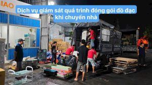Dịch vụ giám sát quá trình đóng gói đồ đạc khi chuyển nhà