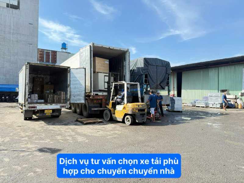 Dịch vụ tư vấn chọn xe tải phù hợp cho chuyến chuyển nhà