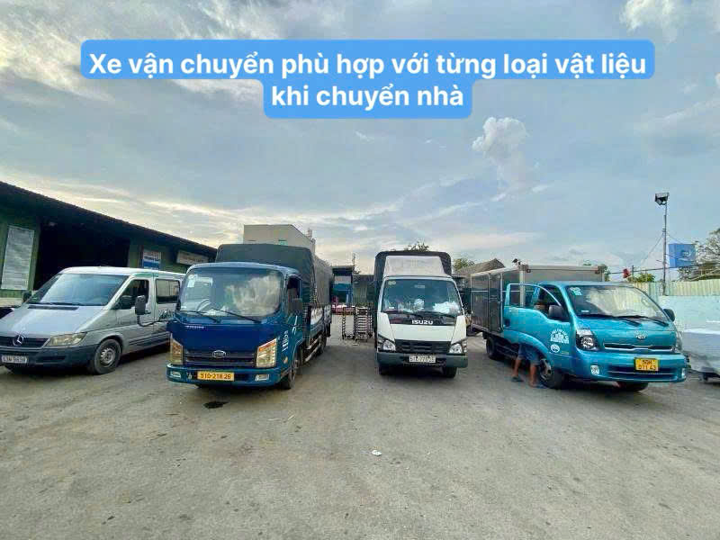 Dịch vụ vận chuyển vật liệu xây dựng khi chuyển nhà