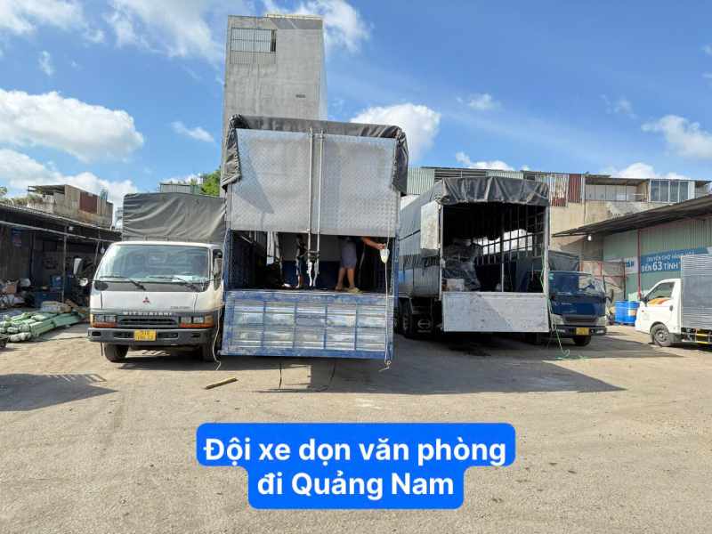 Đội xe dọn văn phòng đi Quảng nam 