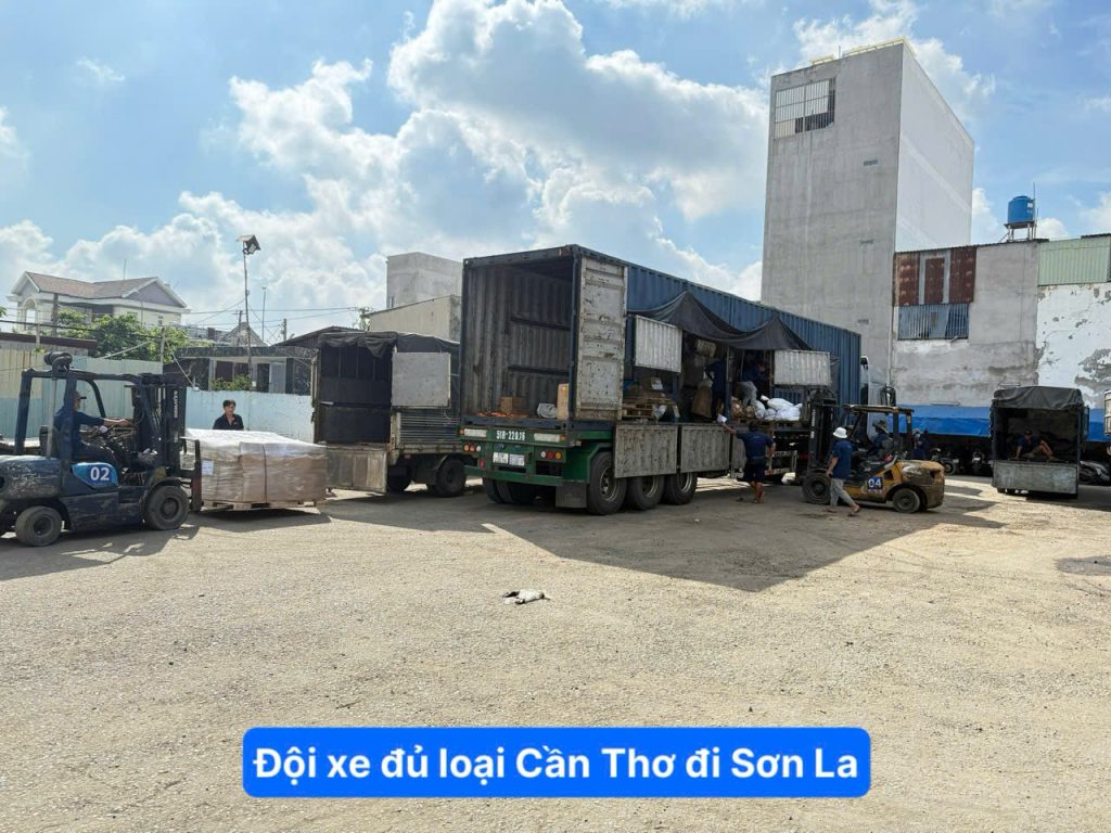 Đội xe đủ loại Cần Thơ đi Sơn La