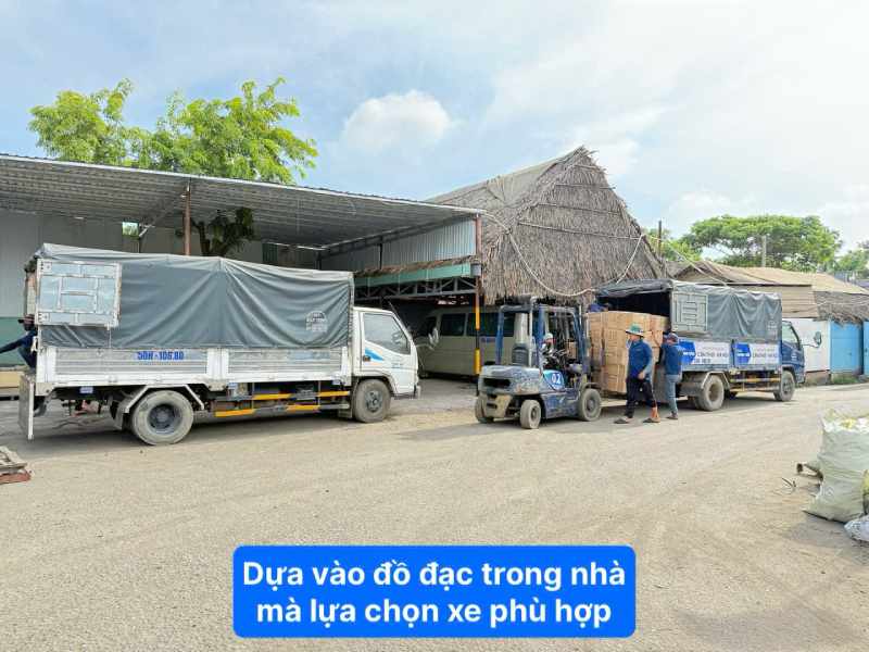 Dựa vào đồ đạc trong nhà mà lựa chọn xe phù hợp