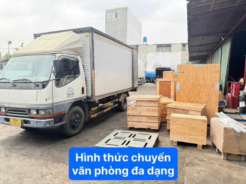 Hình thức chuyển văn phòng đa dạng