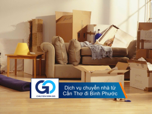 Dịch vụ chuyển nhà từ Cần Thơ đi Bình Phước