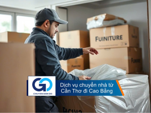 Dịch vụ chuyển nhà từ Cần Thơ đi Cao Bằng