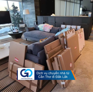 Dịch vụ chuyển nhà từ Cần Thơ đi Đắk Lắk