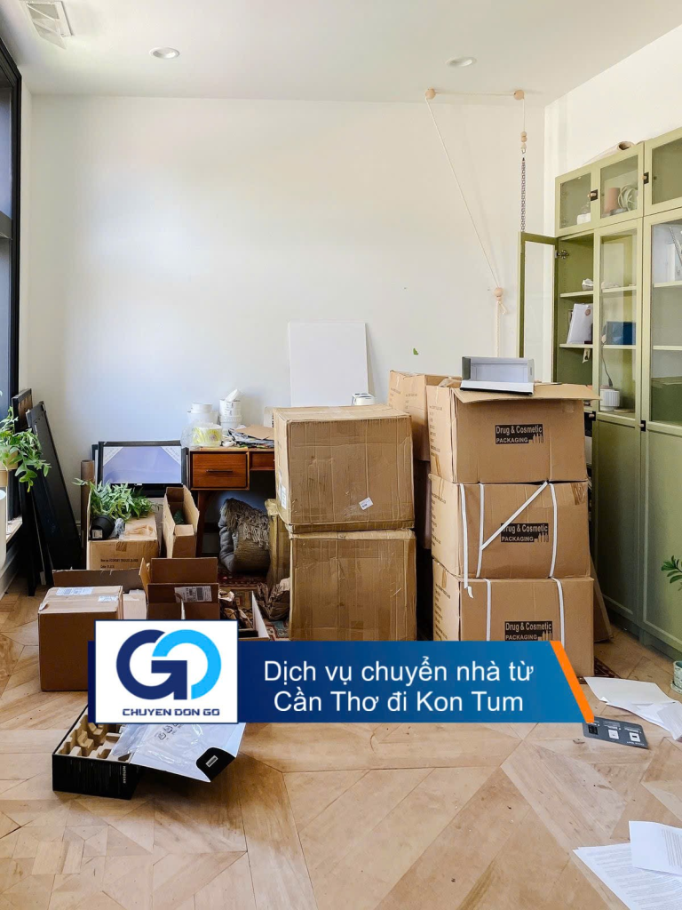Dịch vụ chuyển nhà từ Cần Thơ đi Kon Tum
