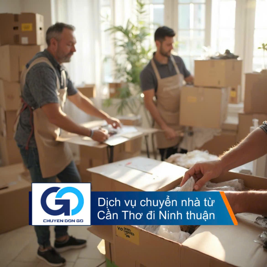 Dịch vụ chuyển nhà từ Cần Thơ đi Ninh Thuận