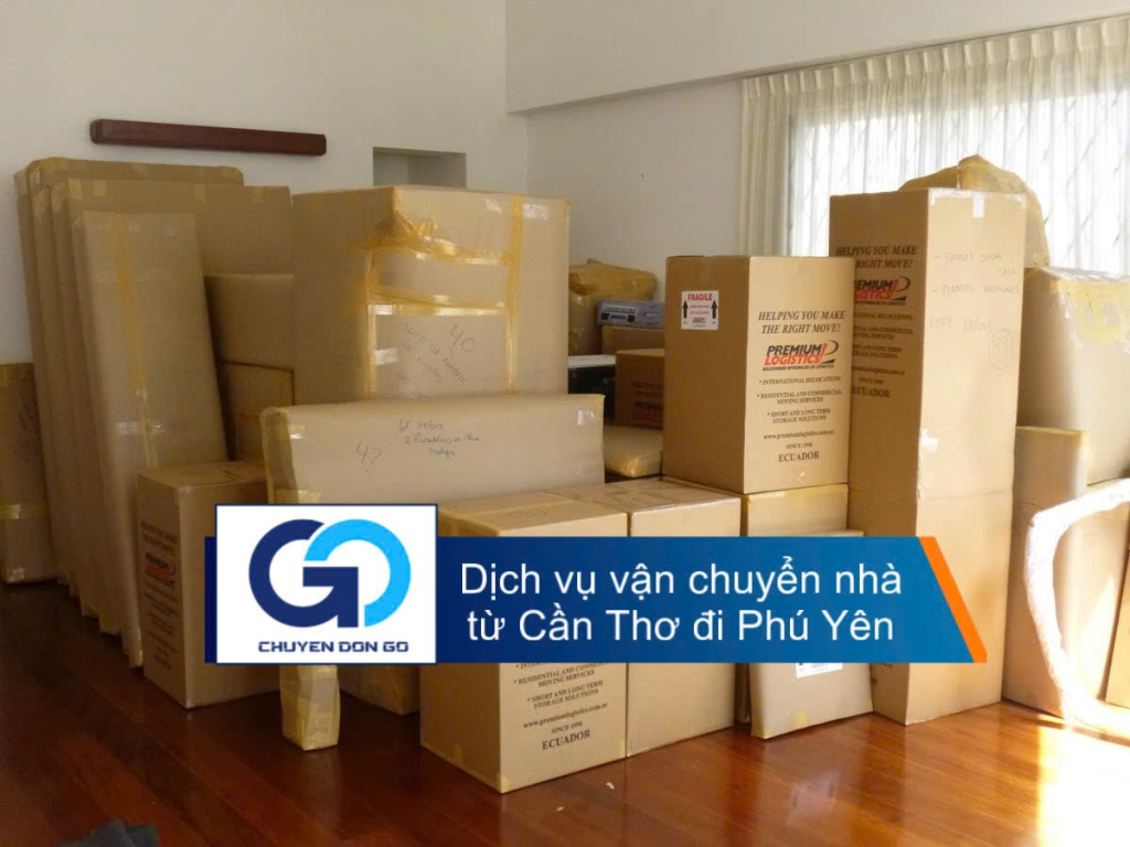 Dịch vụ chuyển nhà từ Cần Thơ đi Phú Yên